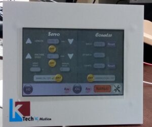 TOUCH SCREEN SERVO CONTROLLER